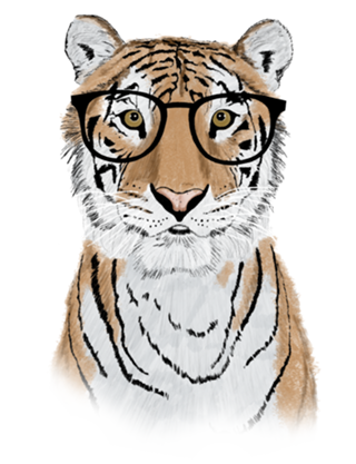 Tigre De Óculos