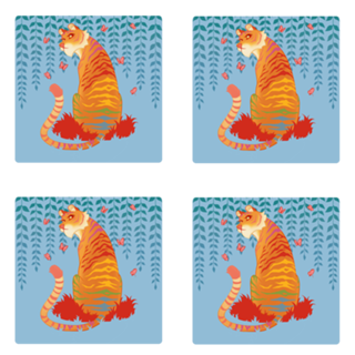 Tigre arco-íris