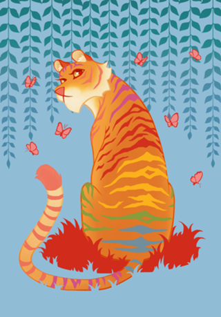 Tigre arco-íris