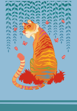 Tigre arco-íris
