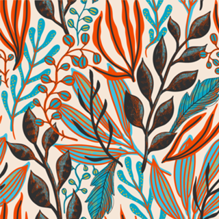 Folhas coloridas