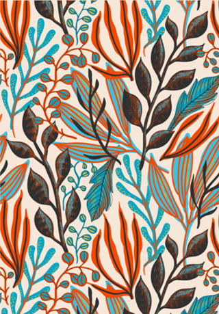 Folhas coloridas