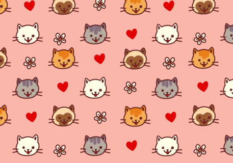 Estampa gatinhos fofinhos