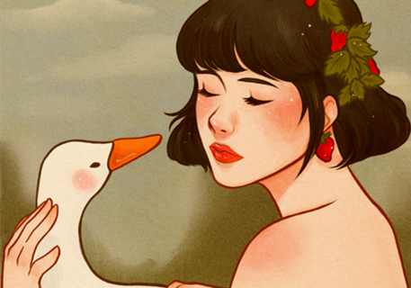 Mulher e Cisne