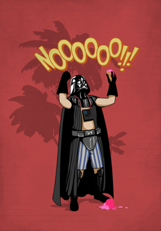 Darth Vader teve um dia quase perfeito!
