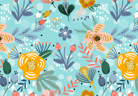 Flores, flores e flores_fundo tiffany