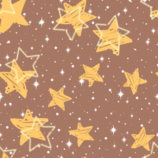 Estrelas em fundo moucha mousse