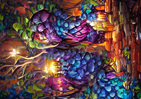 Uvas Brilhantes