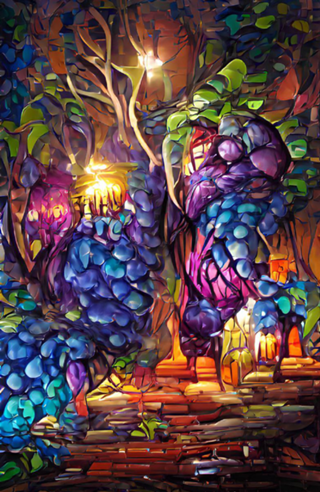 Uvas Brilhantes