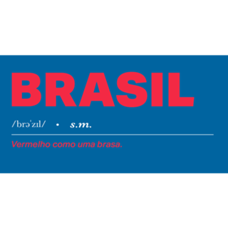 Vermelho como Brasa Copa do Mundo 2022 Azul