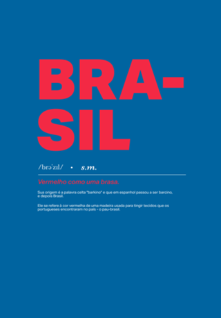 Vermelho como Brasa Copa do Mundo 2022 Azul