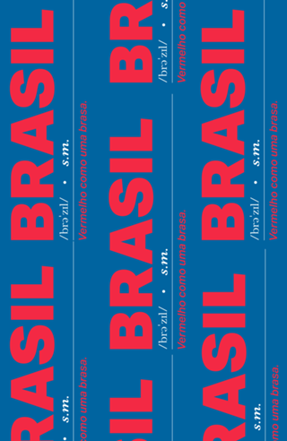 Vermelho como Brasa Copa do Mundo 2022 Azul
