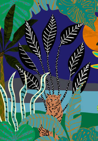 O TIGRE NA FLORESTA