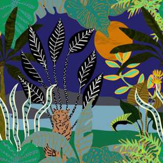 O TIGRE NA FLORESTA