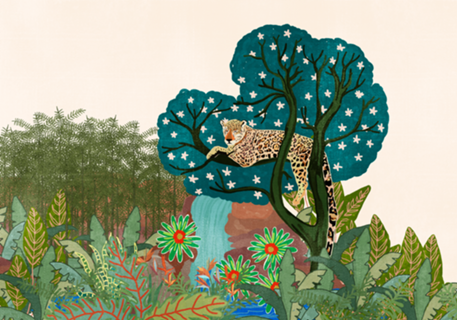 ONÇA NA FLORESTA
