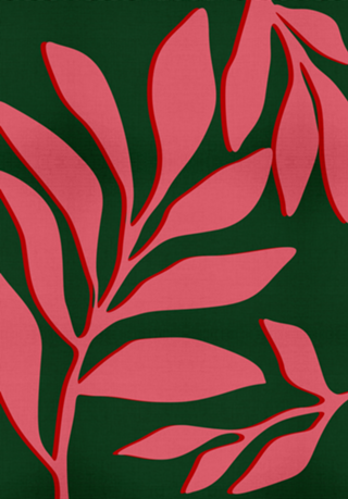 BOLD PINK AND GREEN