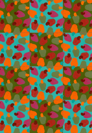 AZULEJO CAJU TROPICAL