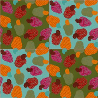 AZULEJO CAJU TROPICAL