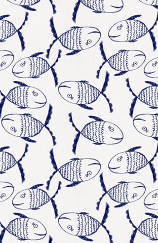 O PEIXINHO COLORIDO AZUL