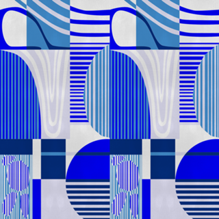 BELEZA GEOMETRICA BLUE