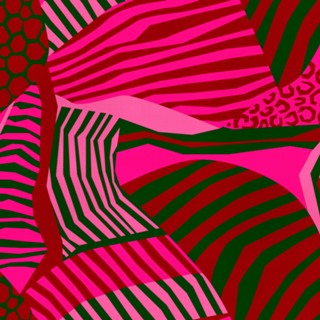 ANIMAL PRINT HOT COLOR
