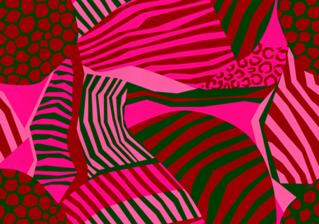 ANIMAL PRINT HOT COLOR