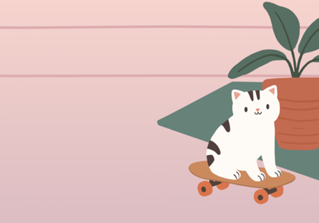 Gatinho Skatista