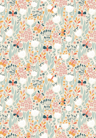 Manhã de Primavera // Floral // Rosa e Creme