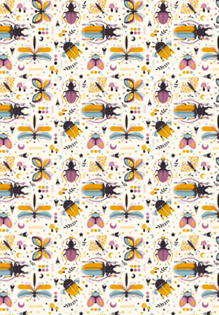 Bugs // Amarelo, Turquesa, Azul