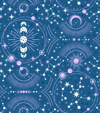 Celestial // Azul e Lilás