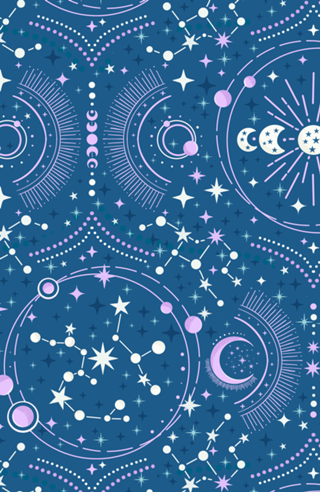 Celestial // Azul e Lilás
