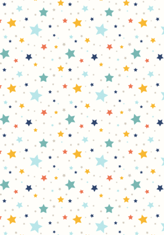 Estrelas Coloridas - Minimalista