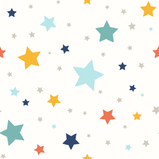 Estrelas Coloridas - Minimalista