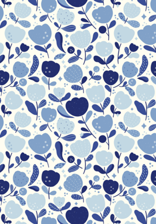 Tulipas Indigo - Floral