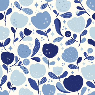 Tulipas Indigo - Floral