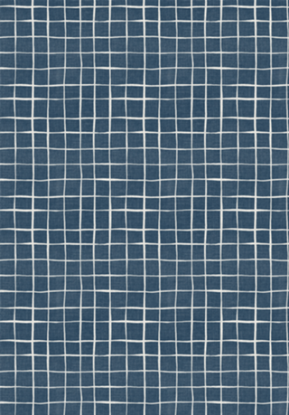 Grid Azul Marinho - Minimalista, geométrico