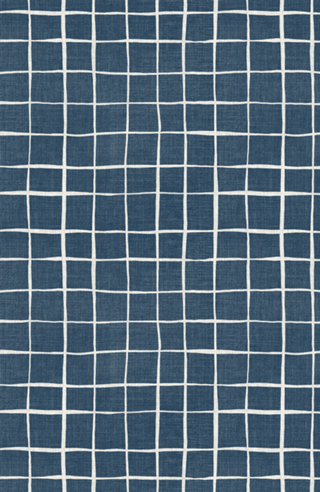 Grid Azul Marinho - Minimalista, geométrico