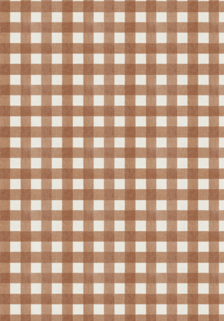 Xadrez Canela Marrom - Coleção Vicky - Gingham