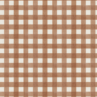 Xadrez Canela Marrom - Coleção Vicky - Gingham