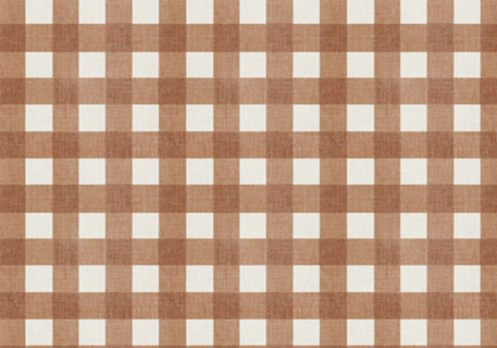 Xadrez Canela Marrom - Coleção Vicky - Gingham