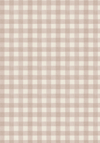 Xadrez Capuccino - Coleção Vicky - Gingham