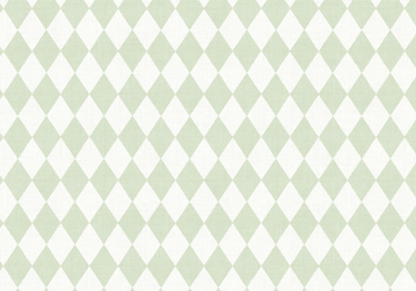 Losangos Verde Menta - Look Vintage - Harlequin