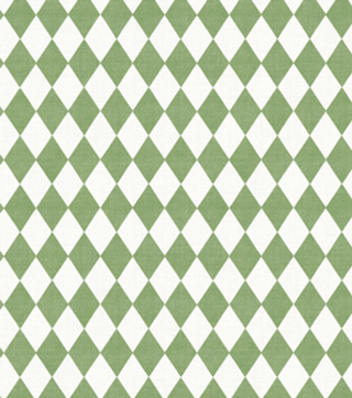 Losangos Verde Picles - Look Vintage - Harlequin