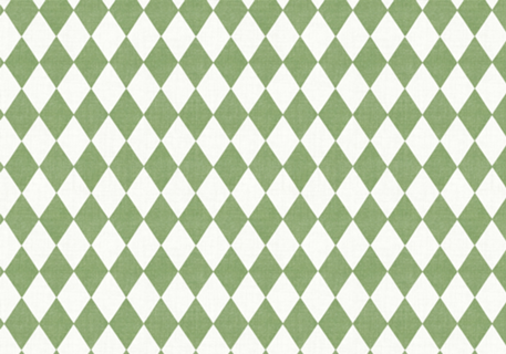 Losangos Verde Picles - Look Vintage - Harlequin