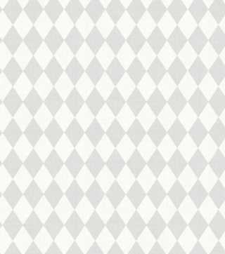 Losangos Cinza Chic - Look Vintage - Harlequin