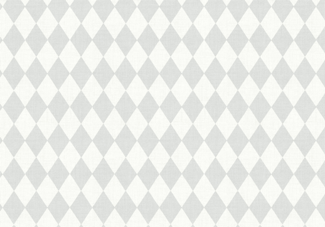 Losangos Cinza Chic - Look Vintage - Harlequin