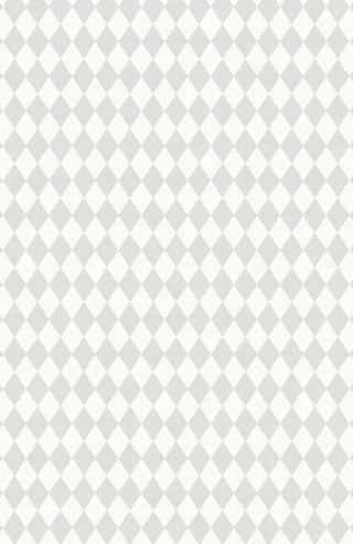 Losangos Cinza Chic - Look Vintage - Harlequin