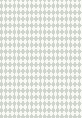 Losangos Verde Orvalho - Look Vintage - Harlequin