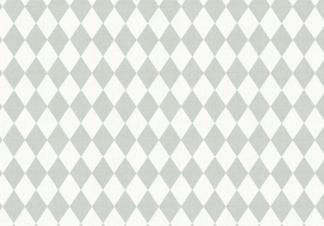 Losangos Verde Orvalho - Look Vintage - Harlequin