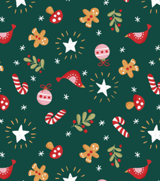 Natal Encantado - Verde Pinheiro